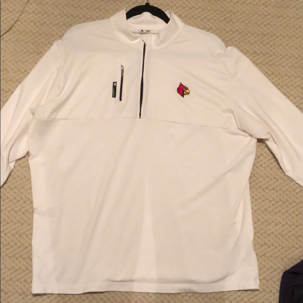 Adidas Louisville Cardinals Golf Pullover